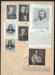 Honoré de Balzac [a sheet with seven portraits].