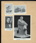 Balzac's birthplace, rue Royale, Tours ; the house, rue Fortuneé, Paris, in which Balzac died ; Honoré de Balzac ; Honoré de Balzac [four items on a sheet].