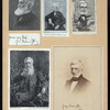Five portraits of George Bancroft.