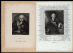 Sir Joseph Banks [a sheet with two portraits].