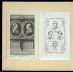 Sir Joseph Banks [a sheet with two portraits of Sir Joseph Banks]