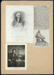 Sir Joseph Banks: a sheet with three portraits