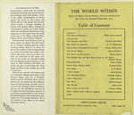 The World Within - Fiction Illuminating the Neuroses of Our Times, edited by Mary Louise Aswell, with an Introduction and Notes by Frederic Wertham, M.D.