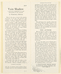 Vain Shadow, by Hartzel Spence.
