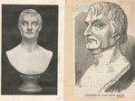 The Astor medal - J. Jacob Astor's former residence, 88th St. near East River - Busts of J.J. Astor [4 portraits, both sides.]