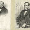 William B. Astor [3 portraits and 3 drawings on both sides.]