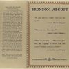 Pedlar's progress : the life of Bronson Alcott
