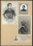 [A sheet with four portraits of General Nathaniel P. Banks.]