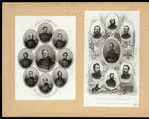Generals of our army 1861 ; The Union generals [a sheet with two documents].