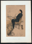 Portraits contemporains, Théodore de Banville [from Revue Illustrée, 1886].