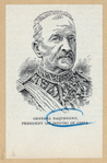 General Baquedano, president (ad interim) of Chili.