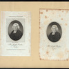 Revd. Joseph Barber, London [a sheet with two portraits].