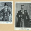 Barney Barnato [a sheet with two portraits].