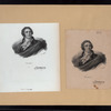 Albert Barnes [a sheet with two portraits].