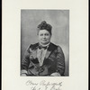 Yours respectfully Amelia E. Barr [facsimile signature]