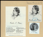 Mrs. Amelia E. Barr [a sheet with three portraits].