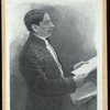 A l'Académie Française : M. Maurice Barrès prononçant son discours de réception. le 17 janvier [from L'Illustation, 19 jan. 1907].