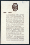 "From a letter"