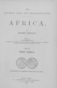 The earth and its inhabitants, Africa