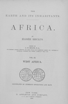 The earth and its inhabitants, West Africa