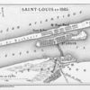 Saint - Louis en 1885.