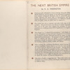 The next British empire : a population policy for home amentiy and empire defence