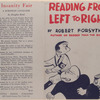 Reading from left to right