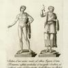 Statua d'un'uomo nudo; ed altra Figura d'una Femmina vestita: ambedue d'incognito Scultore, ed esistenti entro il Giardinetto degli Ananas in Boboli.