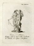 Venere, e Adone; Gruppo sotto le mura nella Cerchiata di Boboli; di Cosimo Salvestrini.