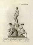 Statua per un Simbolo del Oceano, con le Figure Sedenti; di Gio. Bologna; guardata dal Viale, che conduce al Prato di là dall'Isolotto in Boboli.