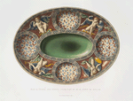 Plat à épices aux génies, collection de Mr. le comte de Buillon.