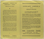 The American short short story, 1934
