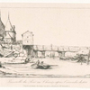 Passerelle du Pont-au-Change, après l'incendie de 1621.