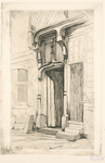 Porte d'un ancien couvent, rue Mirabeau, à Bourges.
