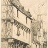 Ancienne habitation à Bourges.