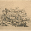 Ruines du Château de Pierrefonds.