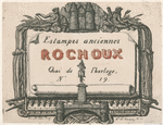 Adresse de Rochoux, marchand d'estampes.