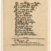 Vers à Eugène Bléry.