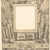Projet d'encadrement pour le portrait d'Armand Guéraud.
