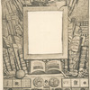 Projet d'encadrement pour le portrait d'Armand Guéraud.