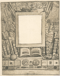 Projet d'encadrement pour le portrait d'Armand Guéraud.