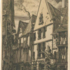 La rue des Toiles, à Bourges