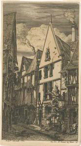 Views of Bourges and other miscellaneous prints