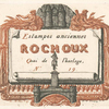 Adresse de Rochoux, marchand d'estampes