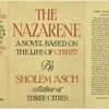 The Nazarene : a novel based on the life of Christ.