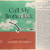 Call my brother back, a novel.