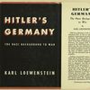 Hitler's Germany; the Nazi background to war.