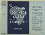 The German colonial claim.