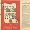 The political testament of Hermann Göring.