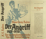 Der Angriff," 1927-1930; der nationalsozialistische Typ der Kampfzeitung.
